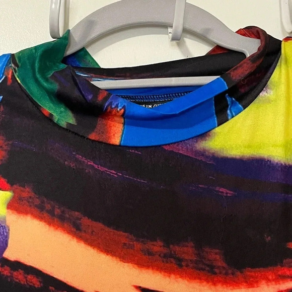 SHEIN Slayer Plus size Women Bodycon dress Fluid Print size 2XL - Picture 8 of 16